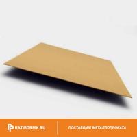 Лист с полимерным покрытием 0,6х1250х2500 мм RAL 1014