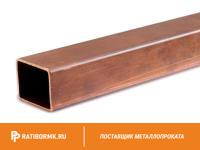 Труба медная профильная 5х11,6х1,5 М2 ГОСТ 16774-2015