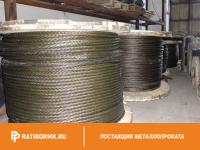Канат стальной 2 мм ГОСТ 3066-80 6х7(1+6)+1х7(1+6)