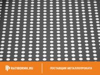 Лист перфорированный оцинкованный 1,5х1000х2000 мм Rv 10,0-15,0