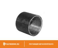 Муфта стальная оцинкованная Ду 80 3'' ГОСТ 8966-75