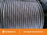 Канат стальной 35,5 мм ГОСТ 7669-80 ЛК-РО 6х36(1+7+7/7+14)+7х7(1+6)
