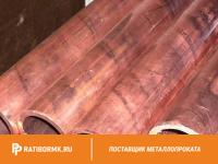 Труба бронзовая 65х12 мм БРОЦС555 ГОСТ 24301-93