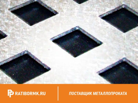 Лист перфорированный алюминиевый 1х1200х3000 мм Qv 7,0-20,0