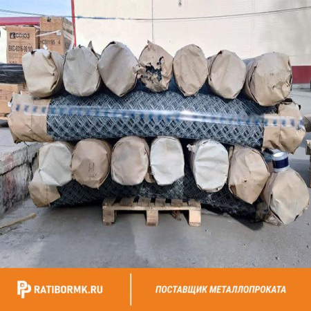 Сетка Рабица нержавеющая 50х50х3 мм в рулоне 1,5х10 м AISI 321
