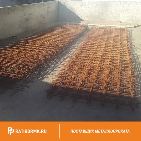 Сетка арматурная 100х300х16 мм А1 ГОСТ 23279-2012